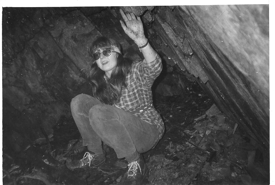 scan0116 - Velikonoce 89, Nancy u Maleho jezirka